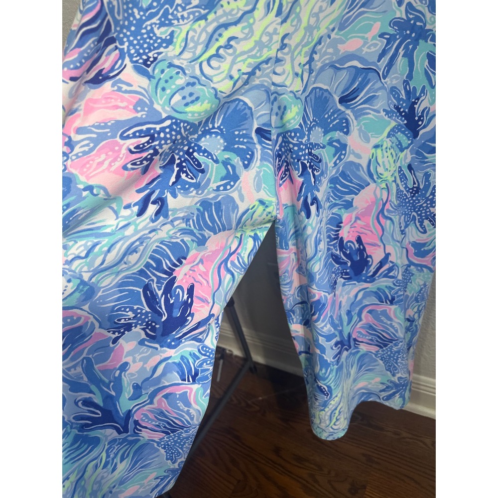 NWOT Lilly Pulitzer Tasely Jumpsuit  Saltwater Blue Shade Seekers Size 6 women's - Picture 6 of 16